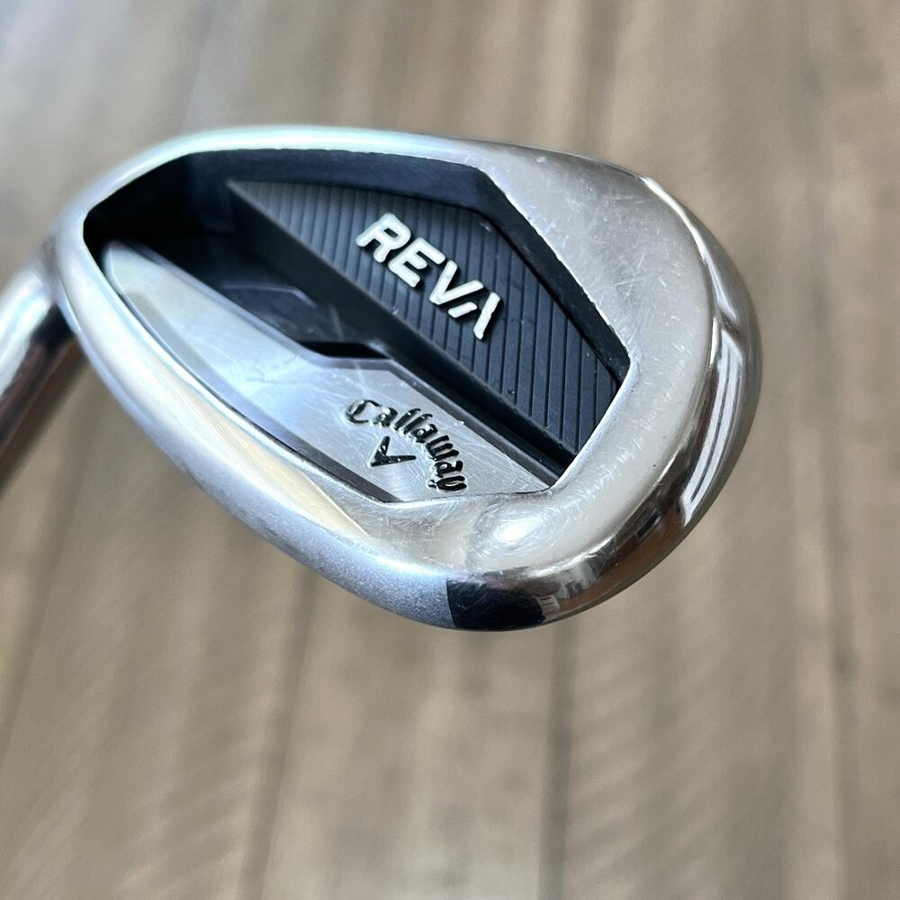 Left-Handed Women's Callaway REVA Single 9-Iron Ladies Graphite Shaft 35.5” - Picture 5 of 10